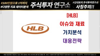 'HLB' 계열사 AACR 연구성과 발표 예정