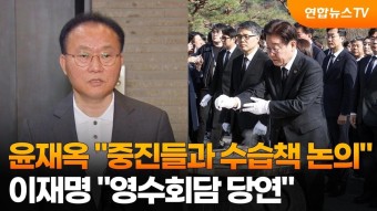 윤재옥 '중진들과 수습책 논의'…이재명 '영수회담 당연' / 연합뉴스TV (YonhapnewsTV)