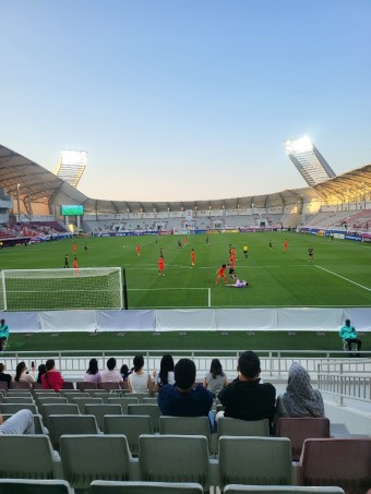 카타르 u23 아시안컵 직관 중국전 2:0 승리 이영준 골장면
