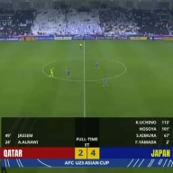 AFC U-23 아시안컵 8강전 1경기 카타르 vs 일본