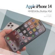 아이폰14 Pro 스펙, 아이폰 14 프로 맥스 PRO MAX 비교