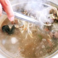 을왕리 칼국수 맛집 추천/ 을왕리 행운조개구이 칼국수/ 을왕리 바다옆 행운조개구이칼국수