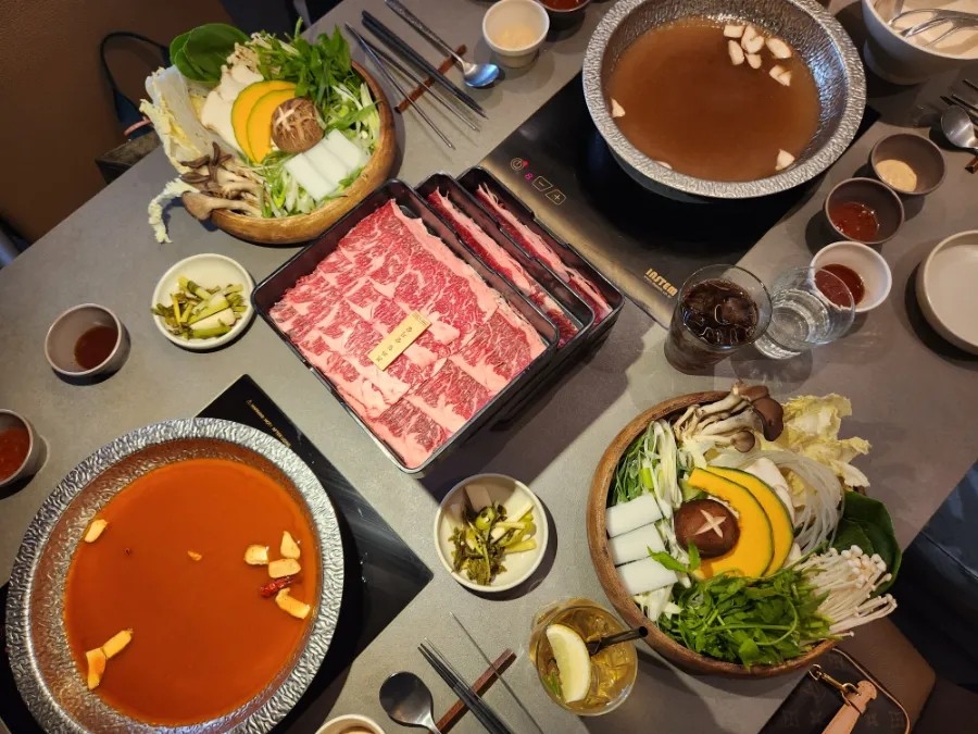 샤브인서울 메뉴