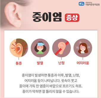 중이염, 작은 통증이 큰 불편을 낳을 때