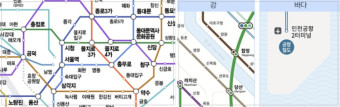 서울지하철 노선도 크게보기  40년만에 개편 알아보자!