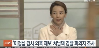'이정섭 검사 의혹 제보' 처남댁 경찰 피의자 조사