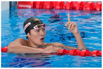 도하 세계선수권, 김우민(22·강원도청) 남자 자유형 400ｍ에서 개인 최고 기록 세우며 우승