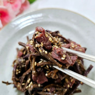 고사리나물 소고기 볶음 레시피 보름나물 종류 말린고사리 건고사리나물볶음 만드는법
