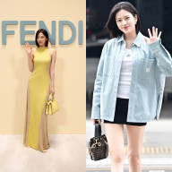 펜디 패션쇼 안유진 공항패션 옷 가방 정보& FENDI FW 여성 컬렉션 밀란패션위크