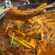 홍등식당 매운등갈비찜 청주용암점 청주맛집 후식으로 소화 잘 되는 매실차 드링킹