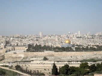 이스라엘 예루살렘 올리브산 중턱 공동묘지