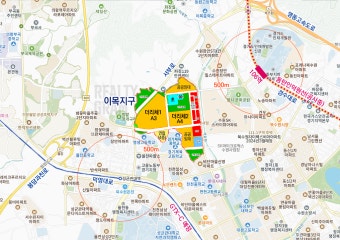 이목지구 위치 지도