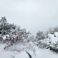 거창 삼봉산_봄날의 백두대간 눈산행