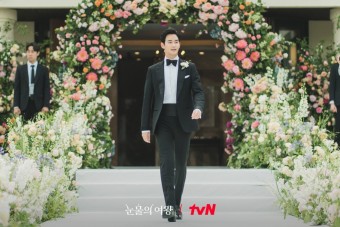 [눈물의 여왕] 김수현X김지원 세기의 결혼식 스틸컷&비하인드컷 (+보정)