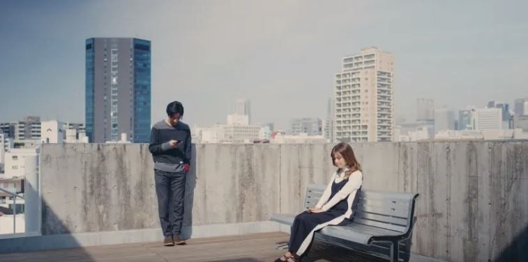 Sân thượng thường thấy trong các cảnh phim lãng mạn