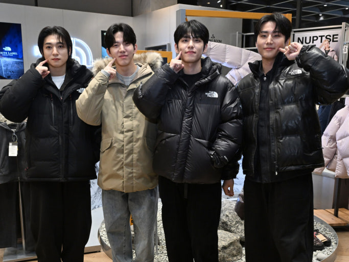 Avez-vous vu les photos du modèle Day6 North Face ?