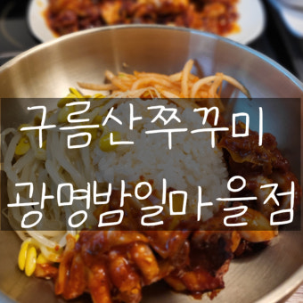 구름산 쭈꾸미