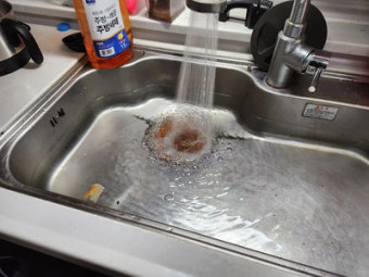 명지국제신도시 싱크대막힘 깔끔하게 해결한 후기