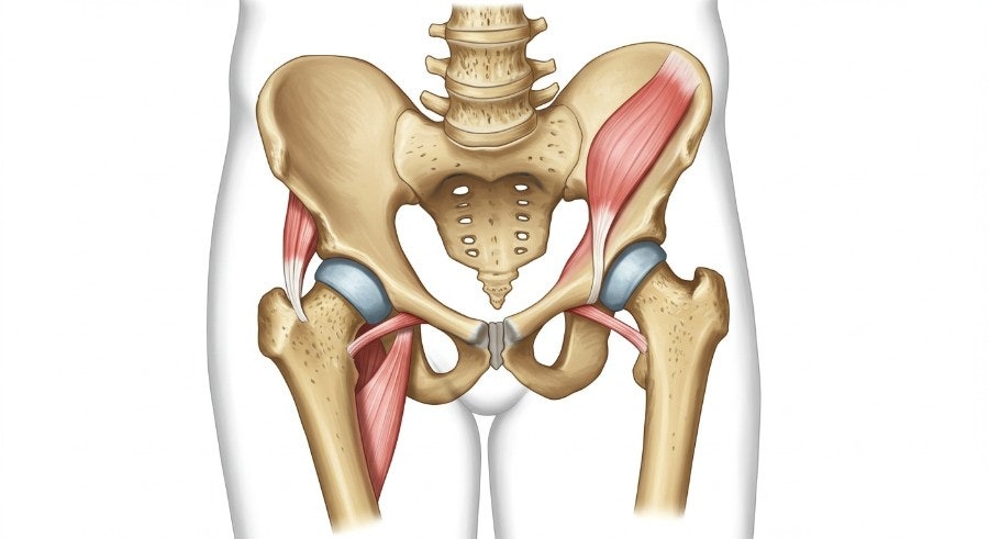 왼쪽 고관절이 뻐근하고 불편감이 있어요