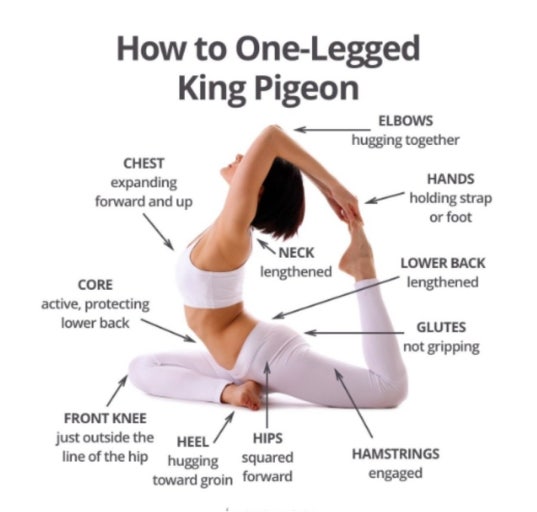 어깨회전과 골반 유연성을 향상시키는 '에카파다라자카포타' 어깨회전과 골반 유연성을 향상시키는 '에카파다라자카포타'