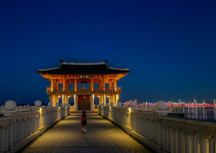 포항 영일대 전경