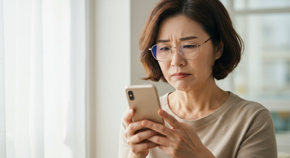 노안 증상이 점점 심해져서 걱정입니다