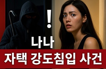 나나 자택 침입 강도
