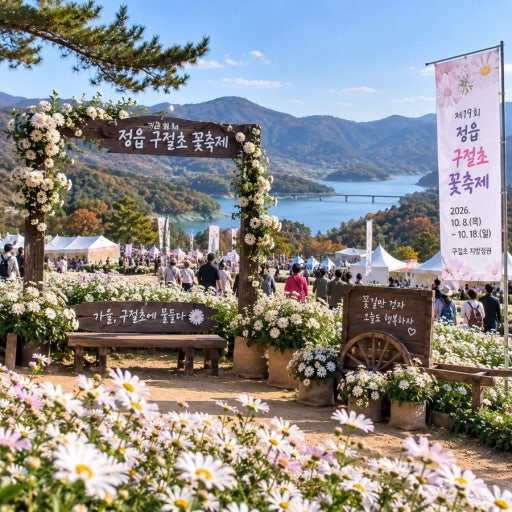 2026 정읍 구절초 꽃축제 일정 총정리! 박지현·김희재 라인업부터 입장료 환급까지
