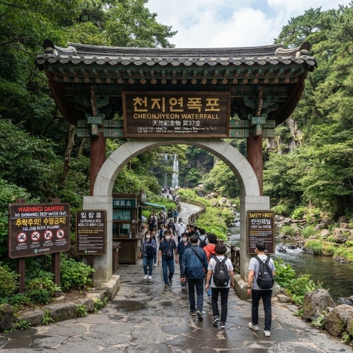 제주 천지연폭포 관광객 추락, 천지연폭포 지금 가도 될까? 야간 관람 및 통제 상황