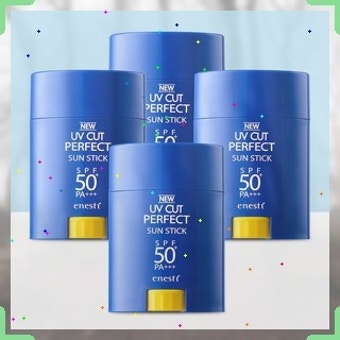 에네스티 선스틱 끈적임없는 스틱썬크림 4개 20g (SPF50+)