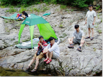 백담 계곡