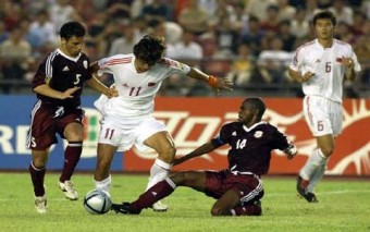 7월 25일 경기결과 - 중국 대 카타르