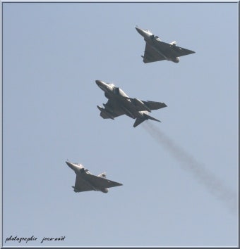 독일공군 F-4F 팬텀과 프랑스공군 Mirage 2000 편대비행