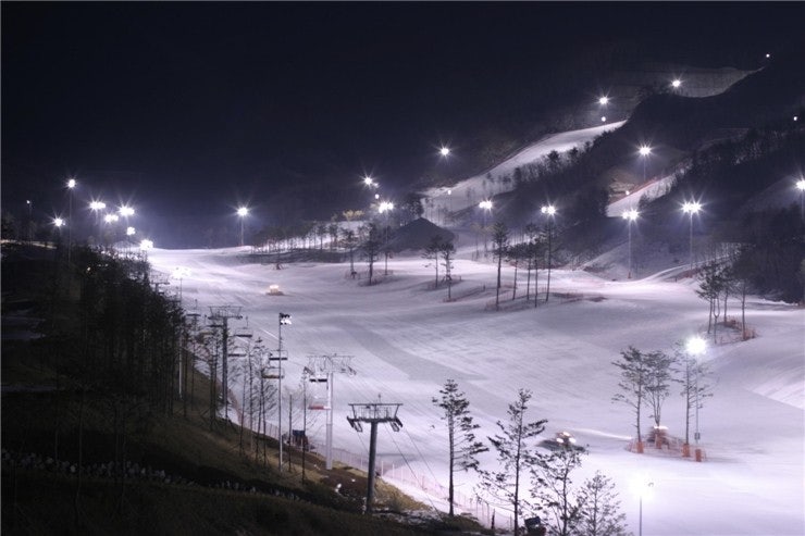 Khung cảnh yên bình tại Oak Valley Snow Park