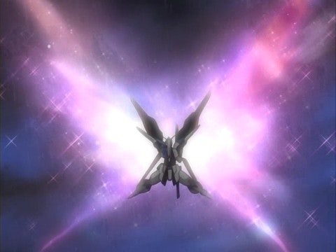 Destiny 건담 Wings of Light 전투 장면