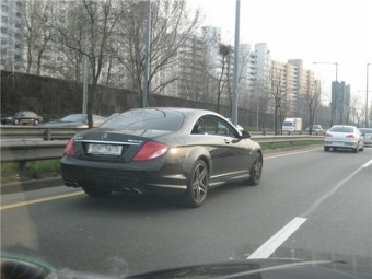 벤츠 CL 63 (올림픽대로)
