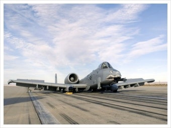 A-10 선더볼트 긴급 동체 착륙