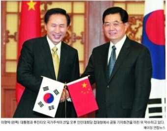 韓中 정상회담, 전략적 동반자 관계 격상