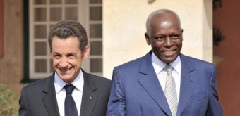 프랑스 Sarkozy 대통령, 앙골라 방문