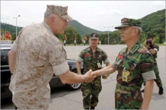 미해병대 사령관, 한국해병대 방문 - 韓美 해병대, 작전협조·우호관계 증진
