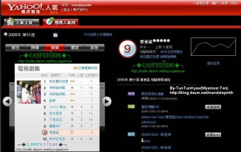 조현재,이병훈 감독님-서동요(薯童謠) 야후 홍콩 2008 인기 검색어 9위 선정