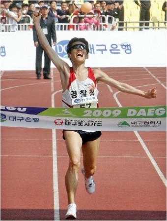 지영준 - 대구 국제마라톤 우승