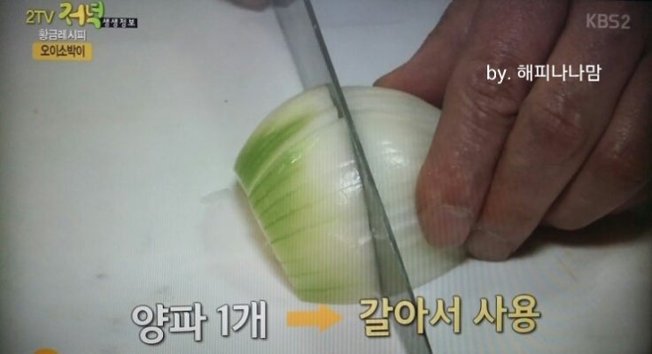 kbs2생생정보통 황금레시피책