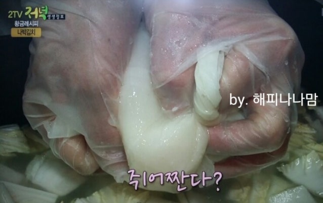 kbs2생생정보통 황금레시피책