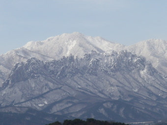 설악산 첫눈