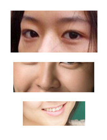 [성형 조합이벤트] 전지현 눈 + 정유미 코 + 문근영 입술