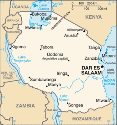 탄자니아 기본 정보 CIA WORLD FACTBOOK (수정중) | 카페