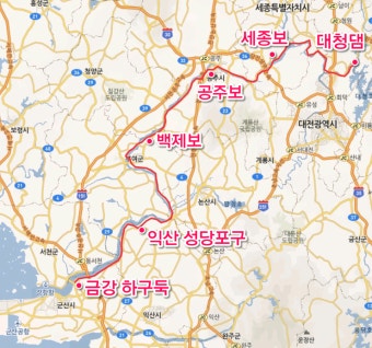 2014년 7월 6일 일요일 금강 종주 당일치기