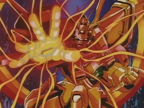 갓 건담 버닝 핑거 장면