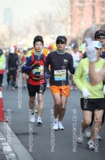 서울국제마라톤참가